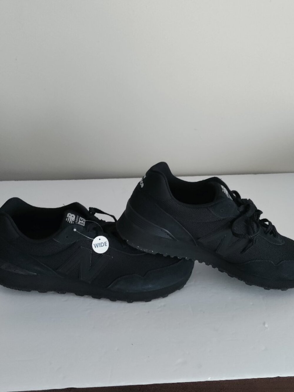 NEW New‎ Balance 515 Men's 13M, Womens 14.5W All-Black Sneakers ML515AGR